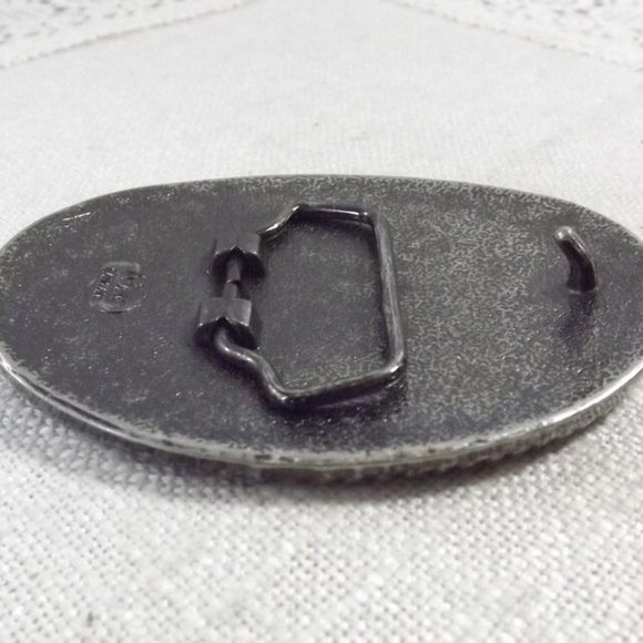 Vintage Karung Snakeskin Artisan Belt Buckle NOS 1 - Picture 6 of 8